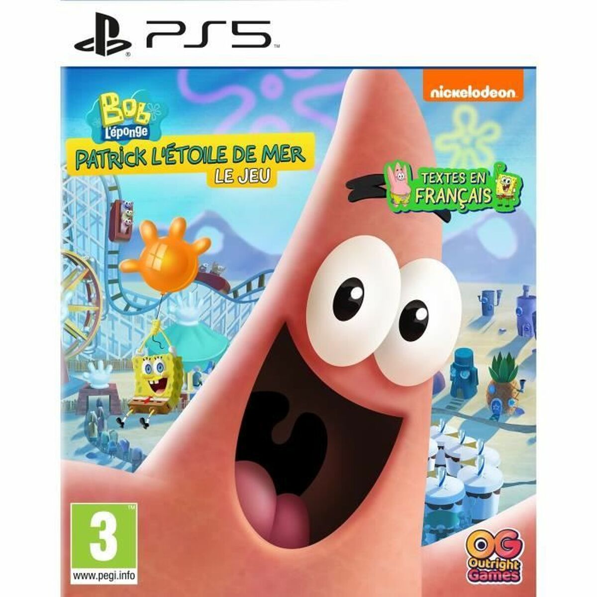 PlayStation 5 Video Game Bandai Namco Bob L’éponge : Patrick l’Étoile de Mer