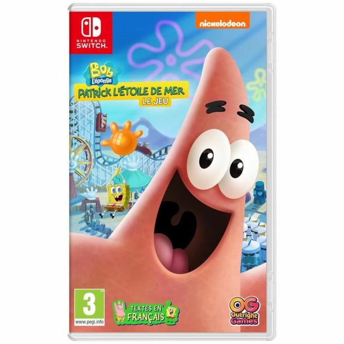 Video game for Switch Bandai Namco Bob L’éponge : Patrick l’Étoile de Mer