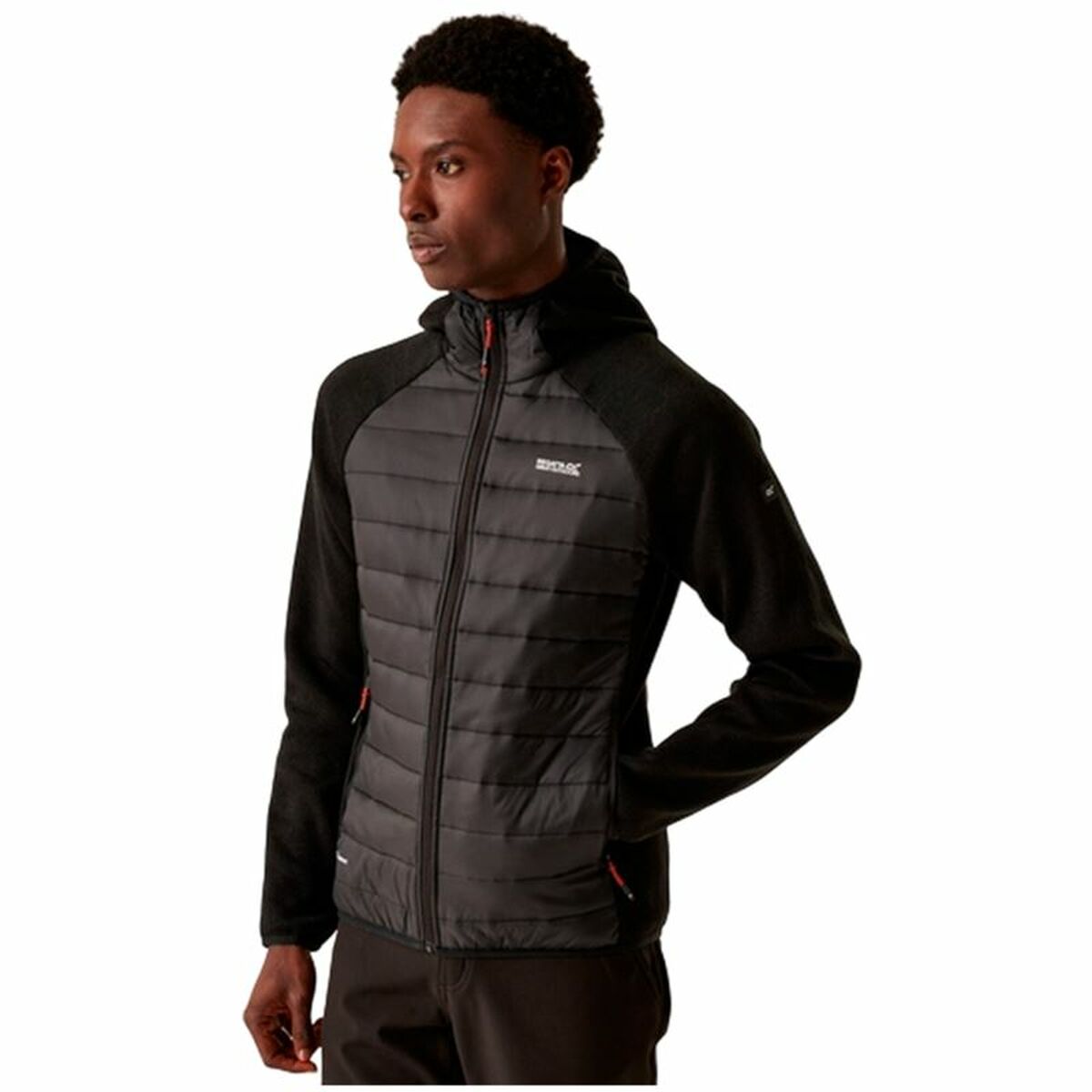 Men’s Sports Jacket Regatta Newhill Hybrid Black