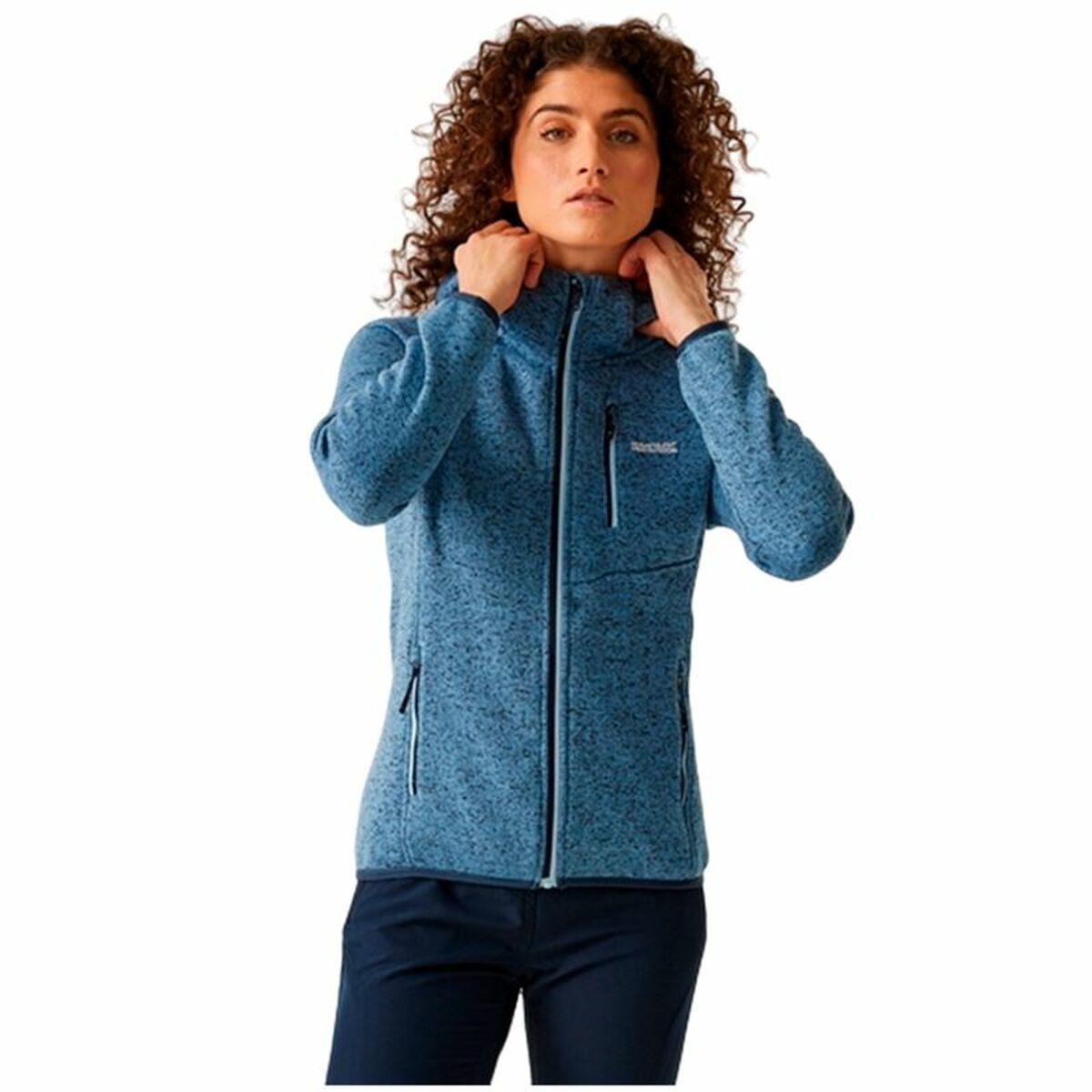 Fleece Lining Regatta Wms Hood Newhill Indigo Lady