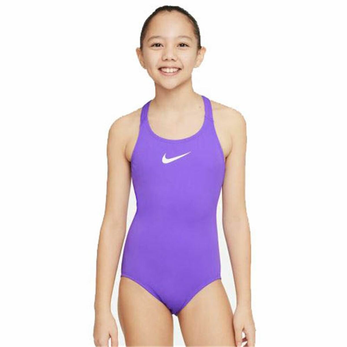 Swimsuit for Girls Nike Racerback Plum