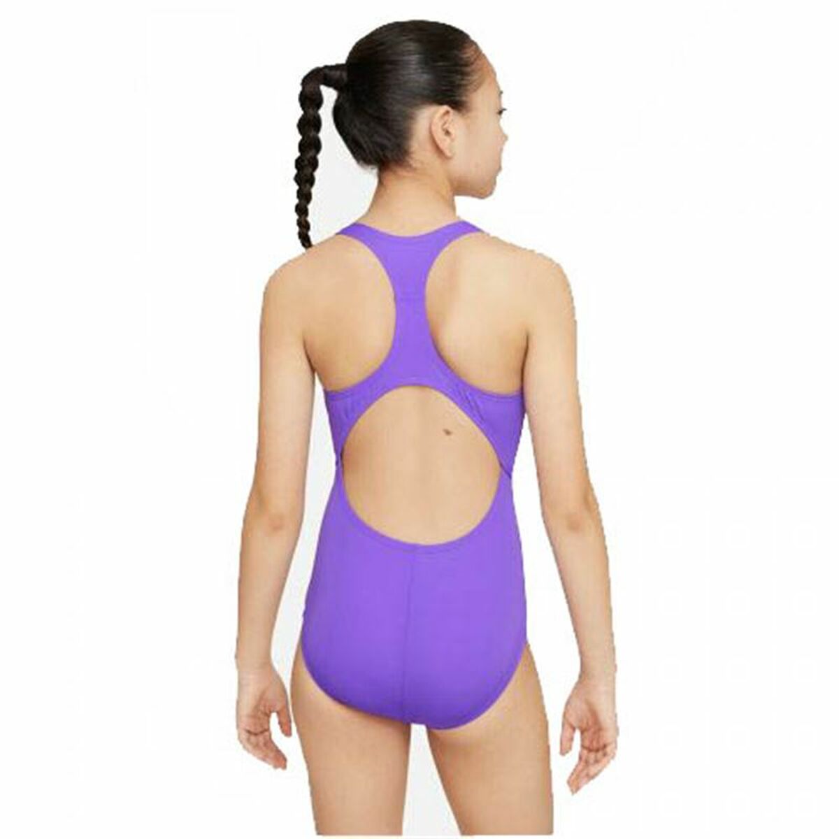Swimsuit for Girls Nike Racerback Plum