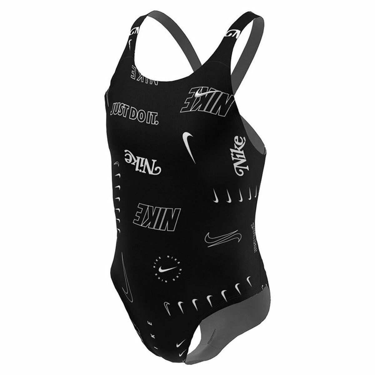 Swimsuit for Girls Nike Fastback  Black