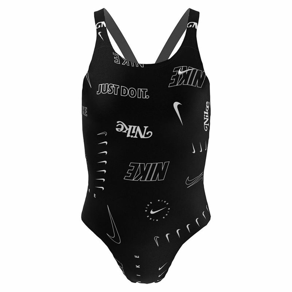 Swimsuit for Girls Nike Fastback  Black