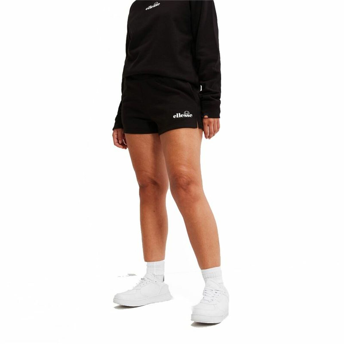 Sports Shorts Ellesse Kyrana Loopback Black Sports Shorts Ellesse Kyrana Loopback Black