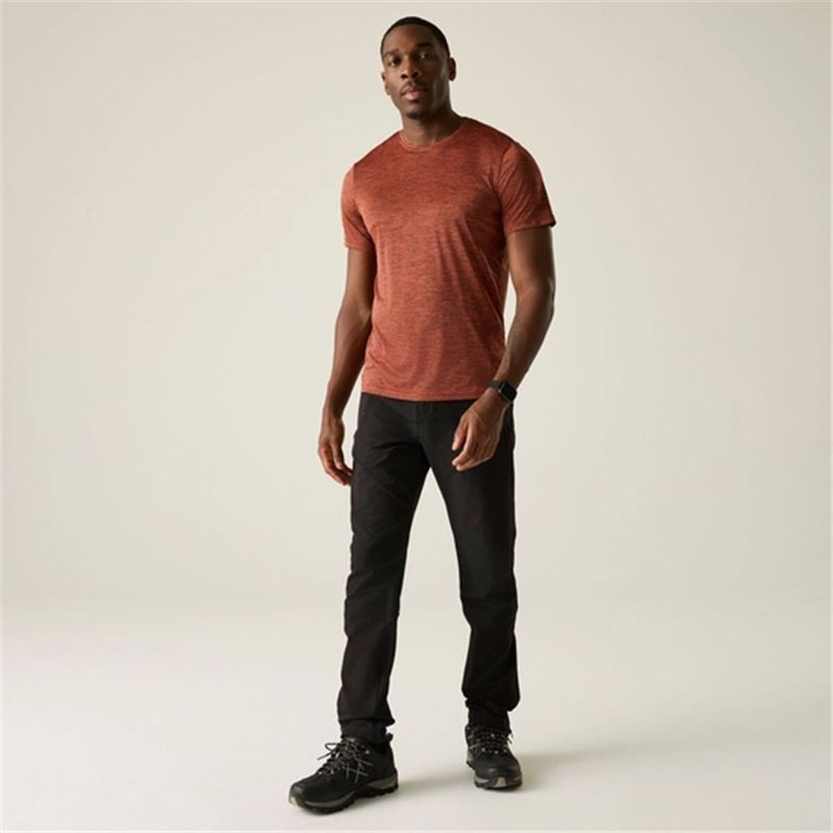 Long Sports Trousers Regatta Montorn Black