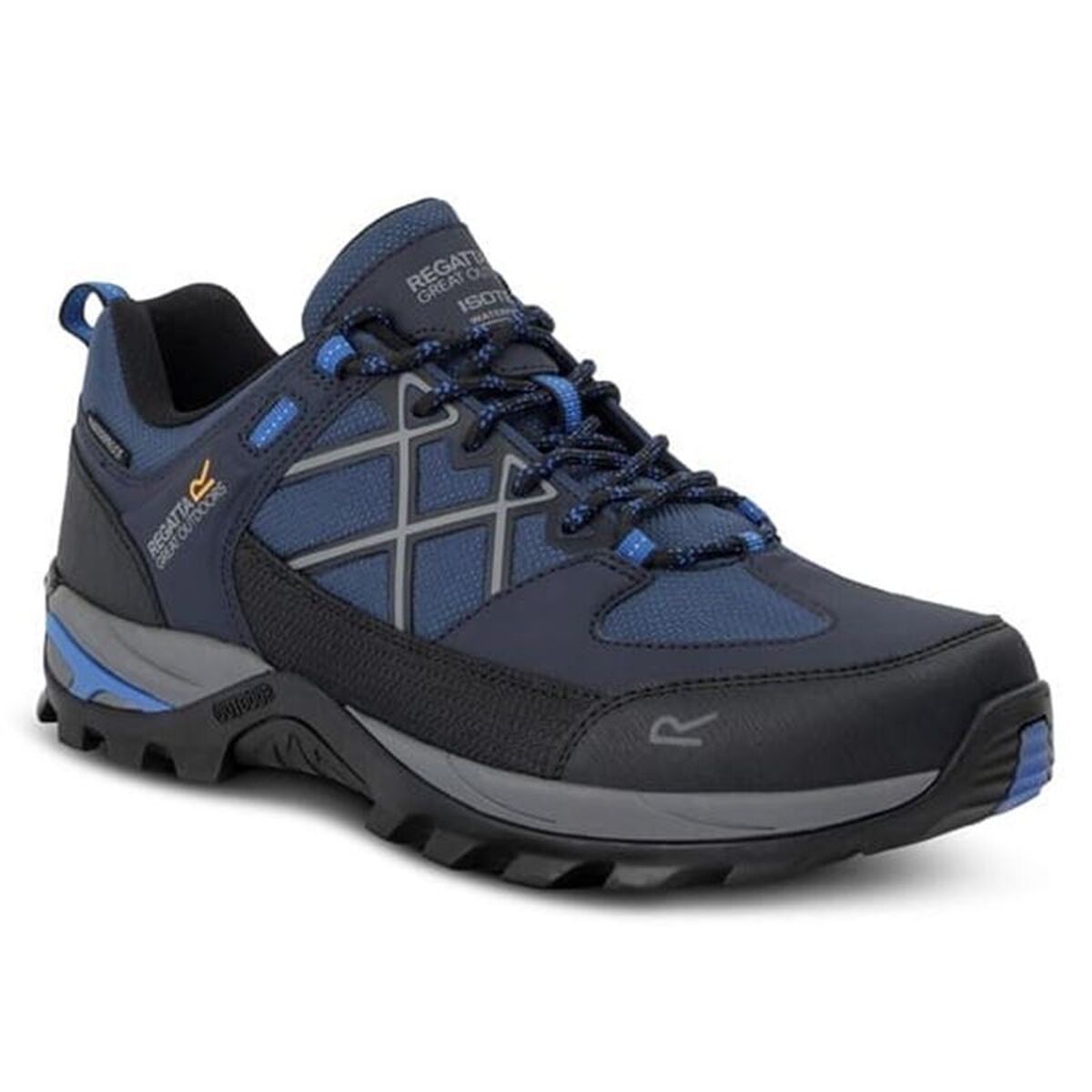 Walking Shoes for Men Regatta Samaris III Low Blue