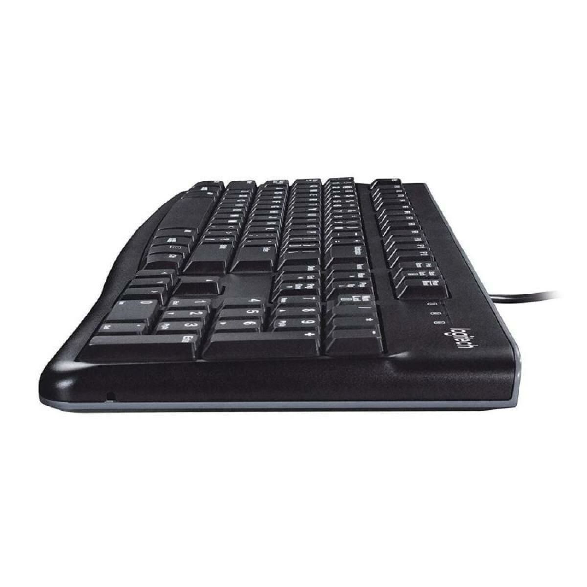 Keyboard Logitech K120 Black Spanish Qwerty Spanish