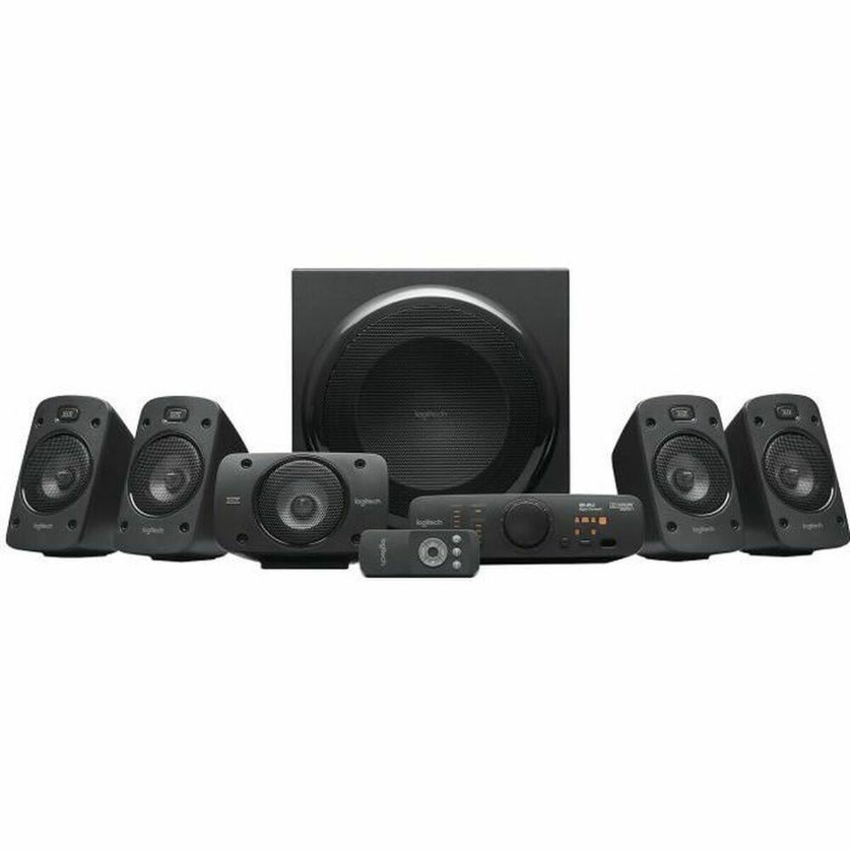 PC Speakers Logitech Surround Sound Speakers Z906 Black