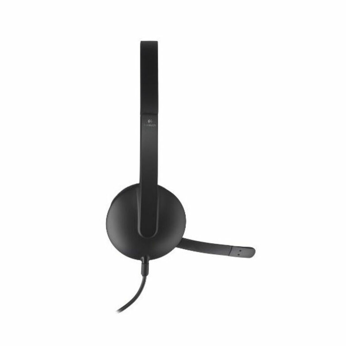Headphones with Microphone Logitech 981-000475 USB 1,8 m Black (1 Unit)