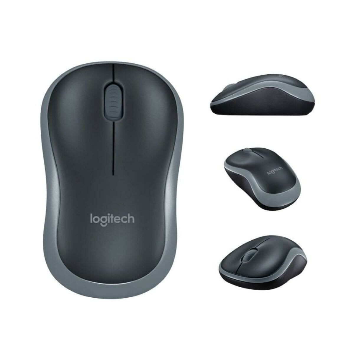 Keyboard and Mouse Logitech MK330 Black Spanish Qwerty