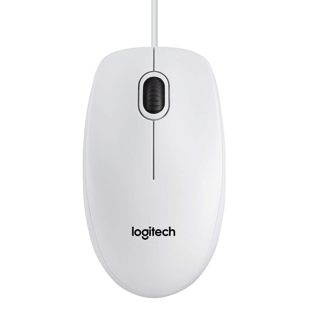 Optical mouse Logitech B100 White 800 dpi (1 Unit)