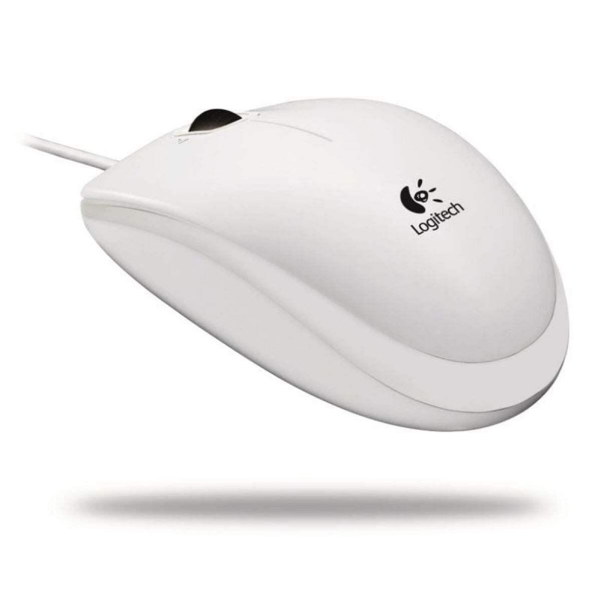 Optical mouse Logitech B100 White 800 dpi (1 Unit)