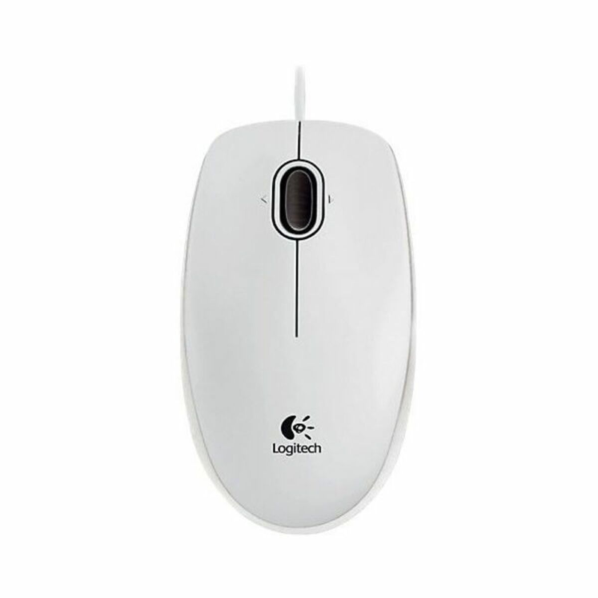 Optical mouse Logitech B100 White 800 dpi (1 Unit)