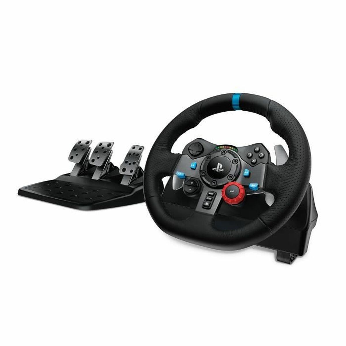 Racing Steering Wheel Logitech 941-000112 PlayStation Microsoft Windows Mac OS Racing Steering Wheel Logitech 941-000112 PlayStation Microsoft Windows Mac OS
