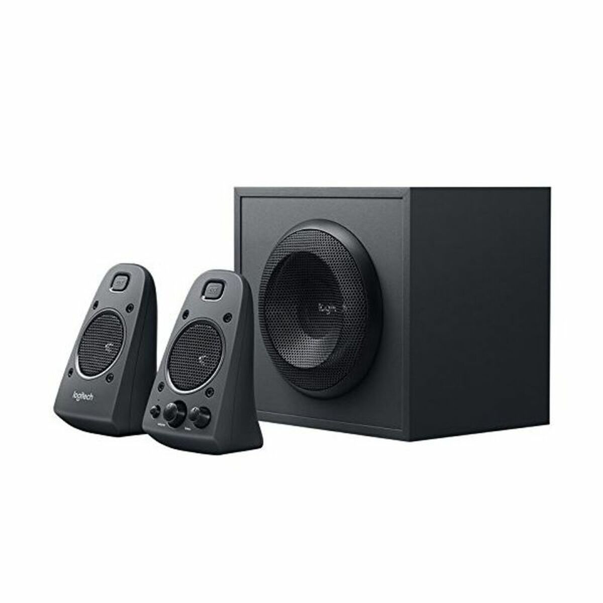 Gaming Speakers Logitech 980-001256 2.1 Black 200W Gaming Speakers Logitech 980-001256 2.1 Black 200W