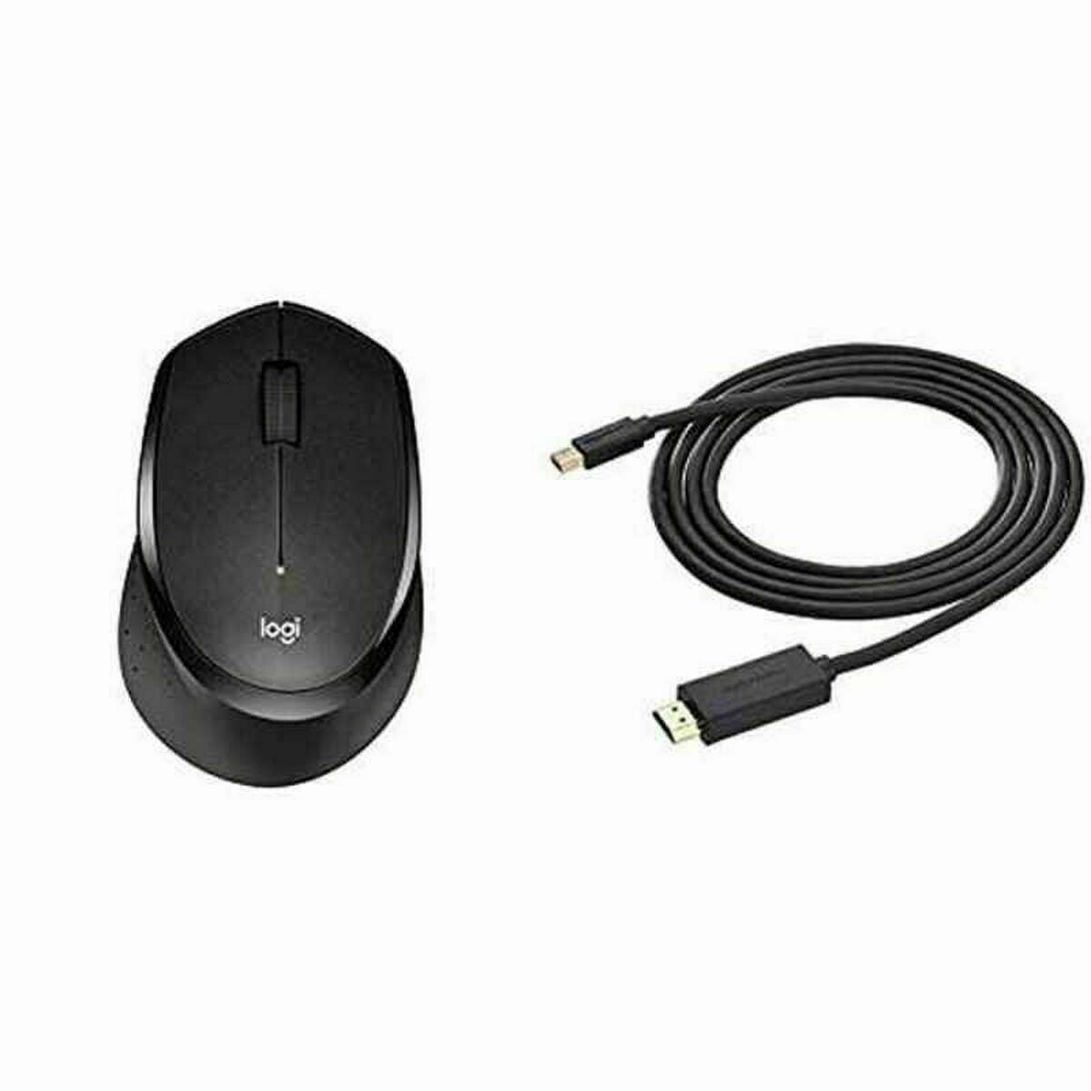 Optical Wireless Mouse Logitech 910-004909 1000 dpi Black Optical Wireless Mouse Logitech 910-004909 1000 dpi Black
