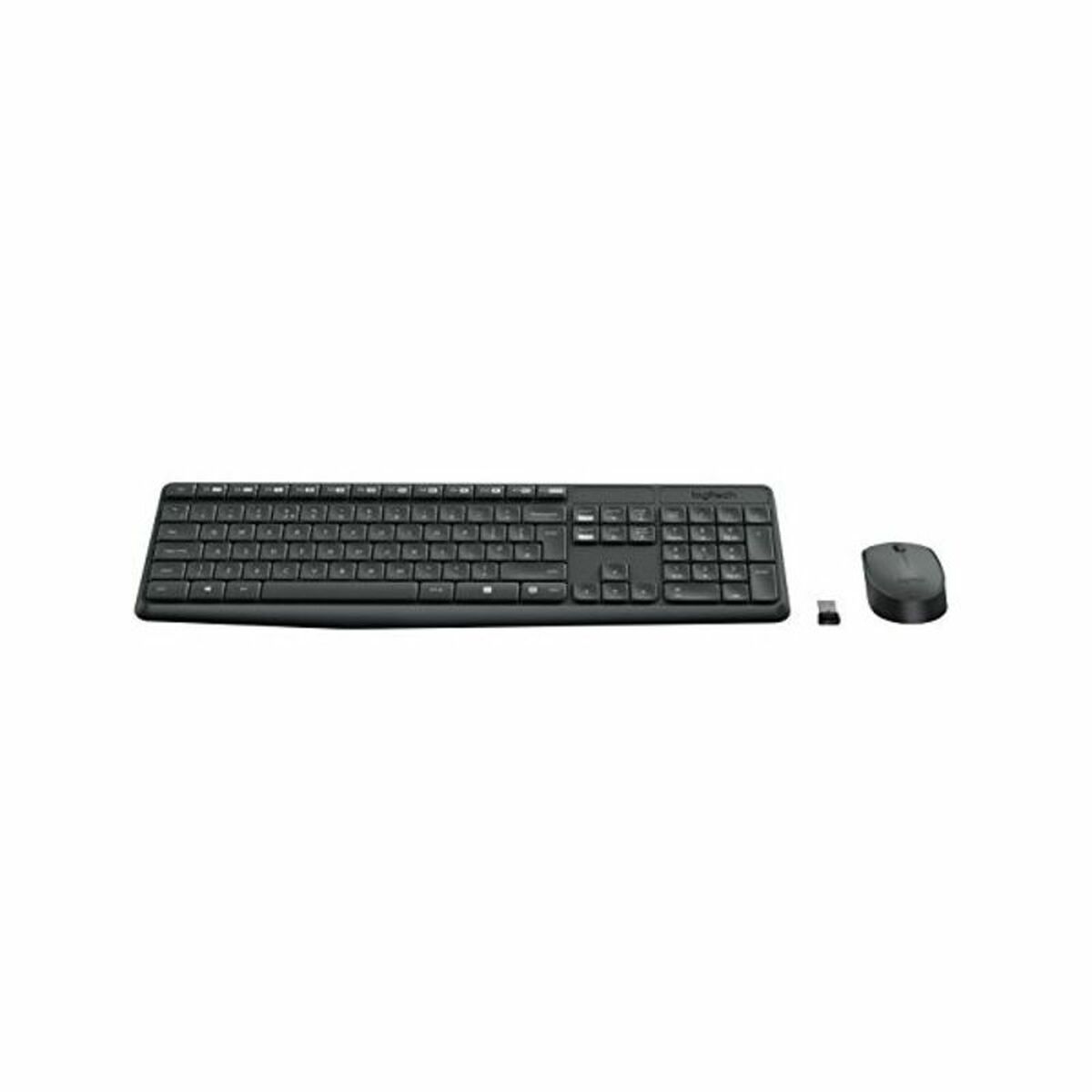 Keyboard and Wireless Mouse Logitech 920-007919 Spanish Spanish Qwerty QWERTY Keyboard and Wireless Mouse Logitech 920-007919 Spanish Spanish Qwerty QWERTY