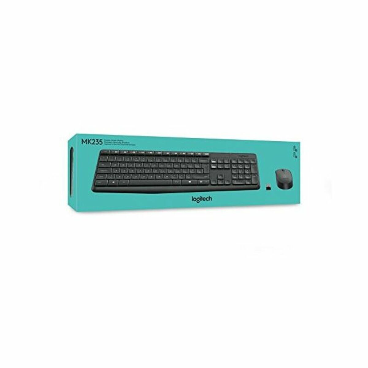 Keyboard and Wireless Mouse Logitech 920-007919 Spanish Spanish Qwerty QWERTY