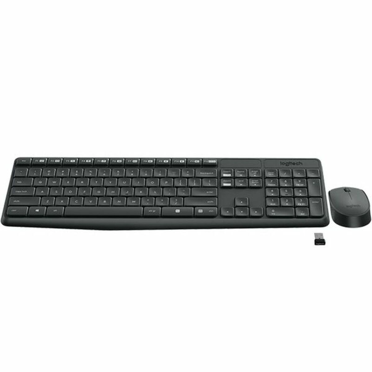 Keyboard and Wireless Mouse Logitech 920-007919 Spanish Spanish Qwerty QWERTY