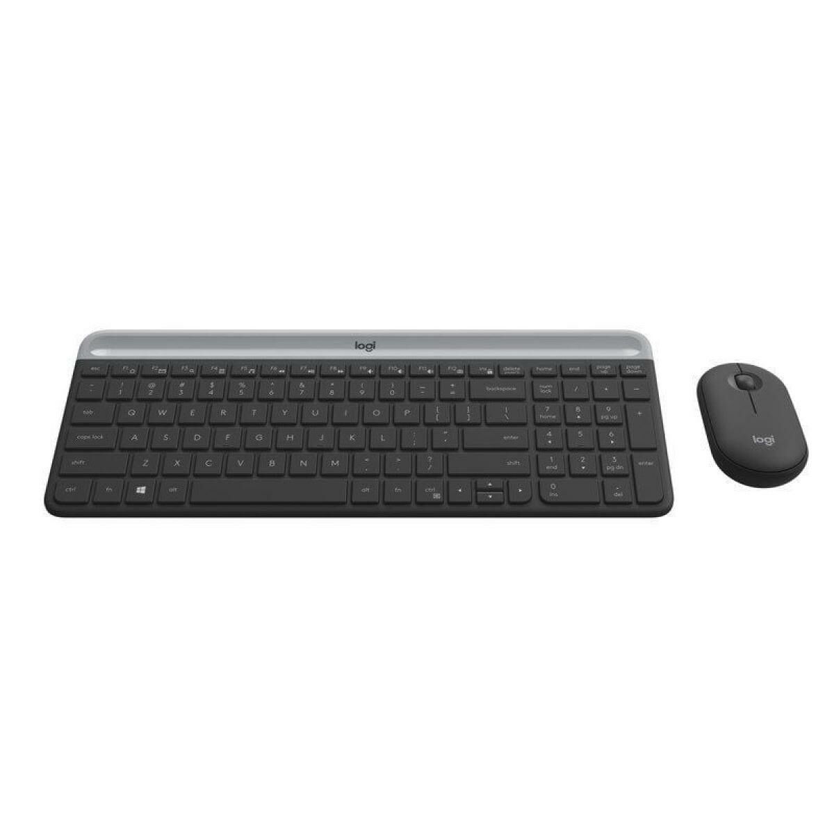 Keyboard and Mouse Logitech 920-009198 Black Spanish Qwerty