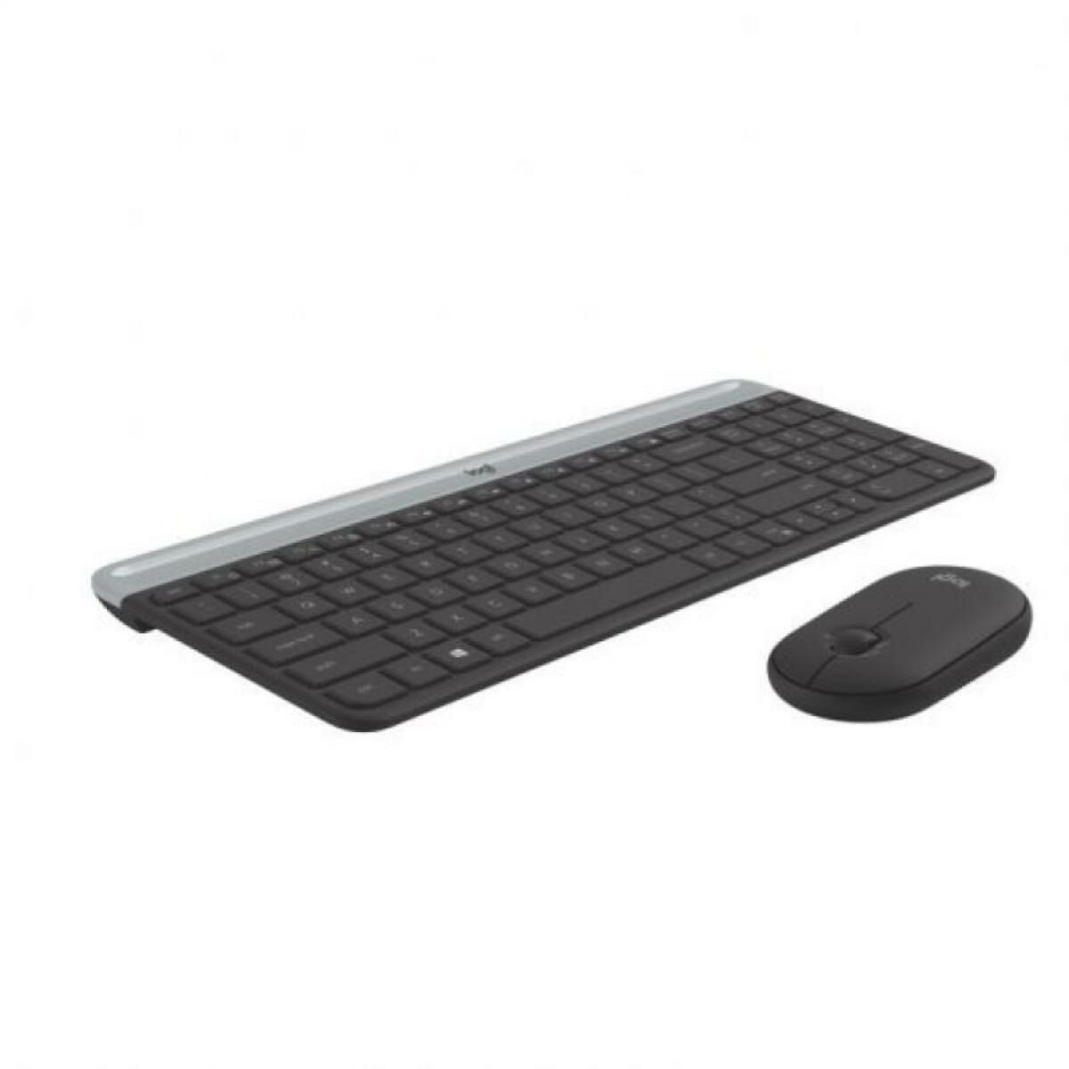 Keyboard and Mouse Logitech 920-009198 Black Spanish Qwerty