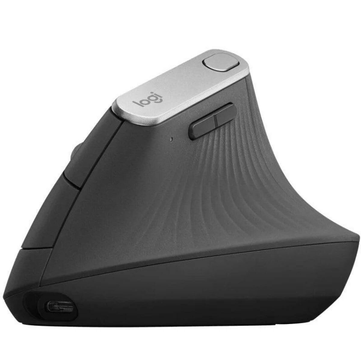 Optical Wireless Mouse Logitech MX Vertical 4000 dpi Grey Steel 4000 dpi
