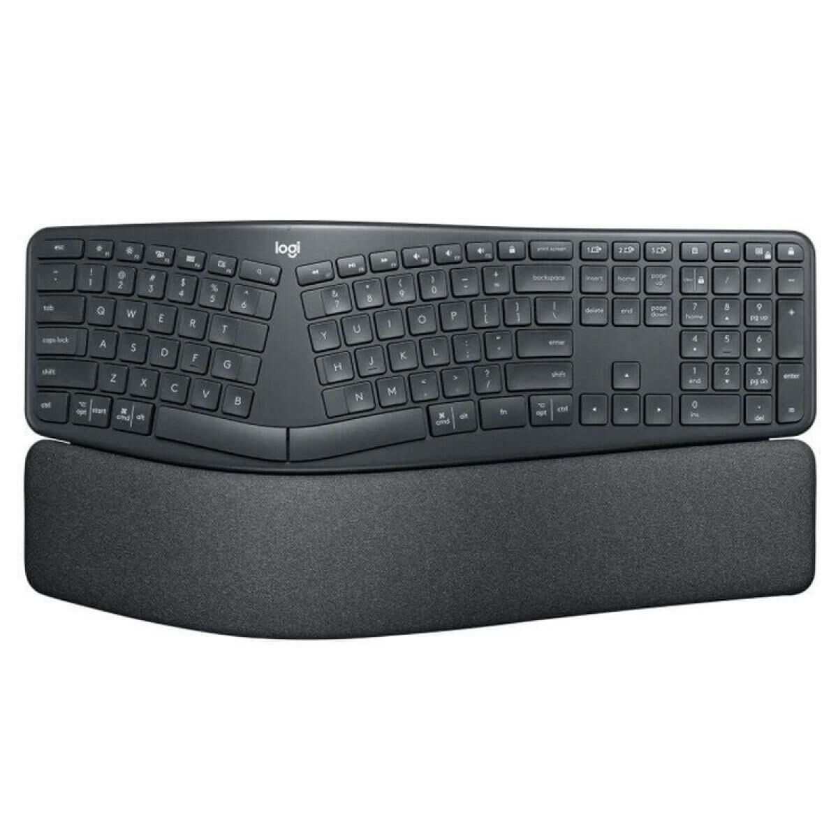 Wireless Keyboard Logitech Ergo K860 Blue Spanish Qwerty Wireless Keyboard Logitech Ergo K860 Blue Spanish Qwerty