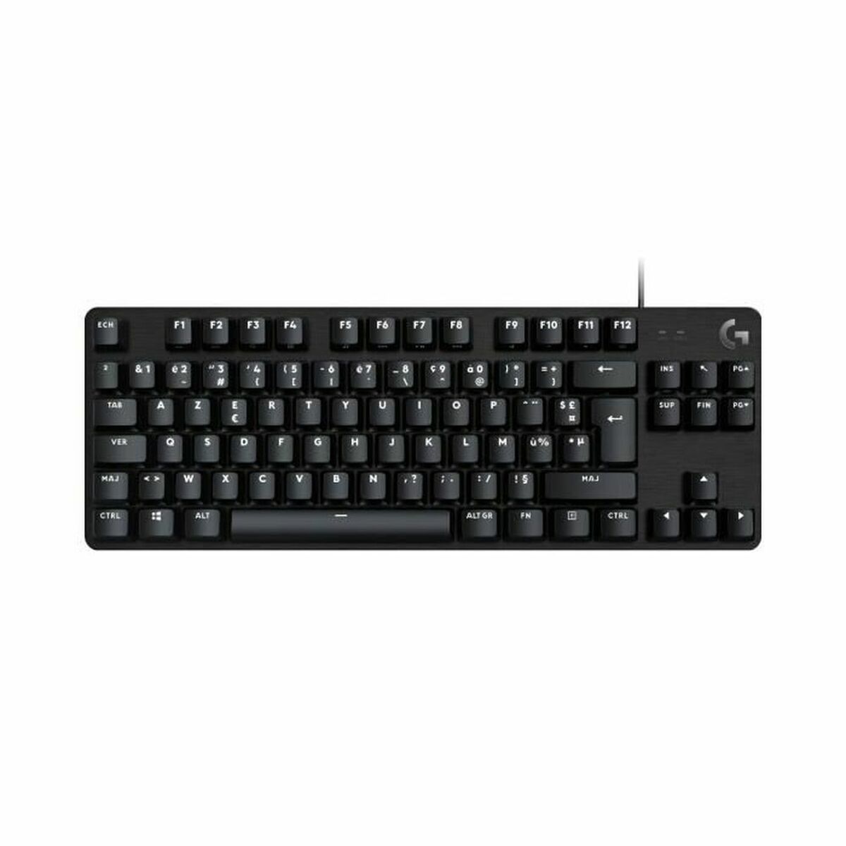 Keyboard Logitech G413 TKL SE USB Black Backlighted Gaming AZERTY Keyboard Logitech G413 TKL SE USB Black Backlighted Gaming AZERTY