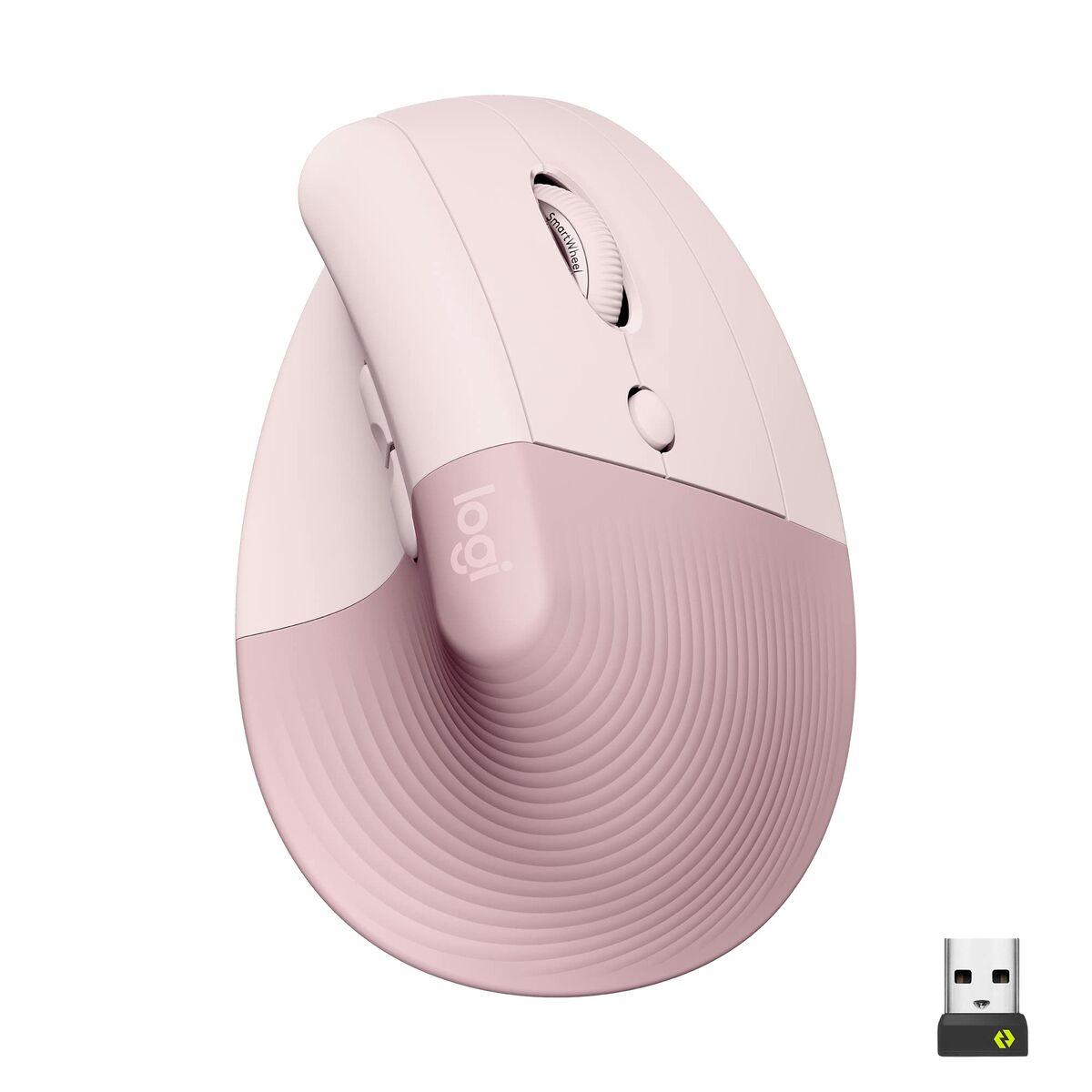 Ergonomic Optical Mouse Logitech 910-006478 Pink Rose 4000 dpi Ergonomic Optical Mouse Logitech 910-006478 Pink Rose 4000 dpi