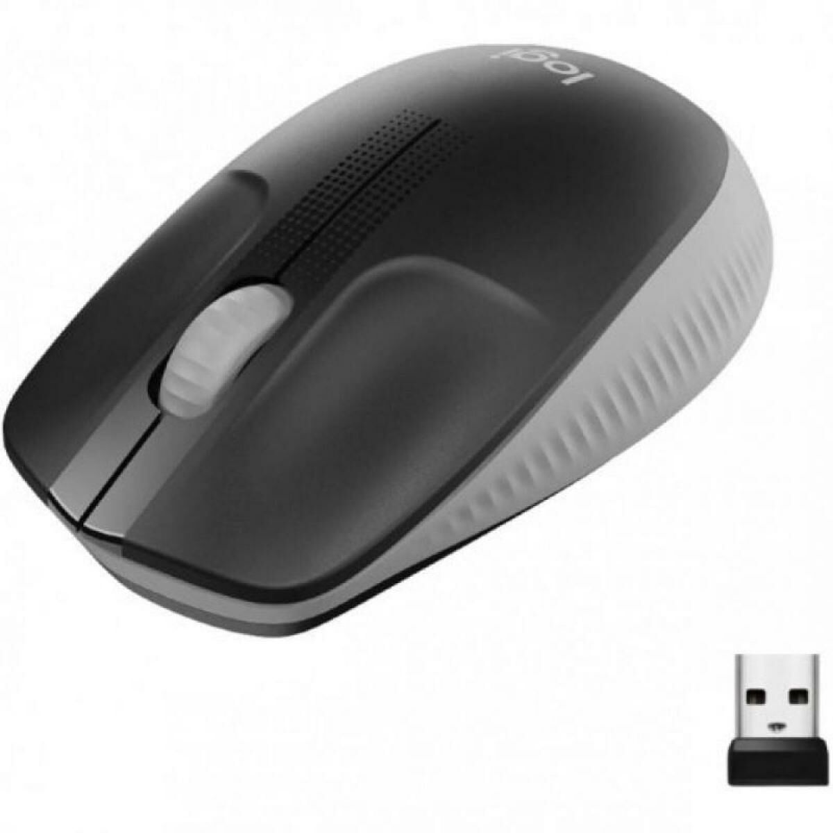 Optical Wireless Mouse Logitech M190 Grey 1000 dpi