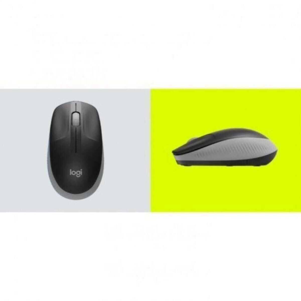 Optical Wireless Mouse Logitech M190 Grey 1000 dpi