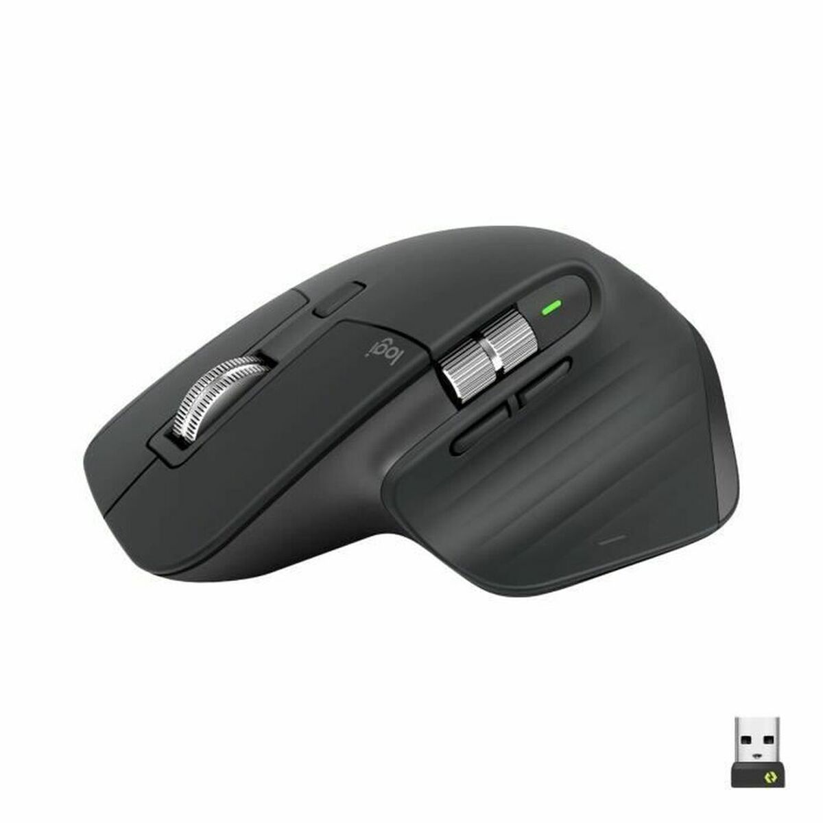 Mouse Logitech MX Master 3S Black Grey Graphite Dark grey Mouse Logitech MX Master 3S Black Grey Graphite Dark grey