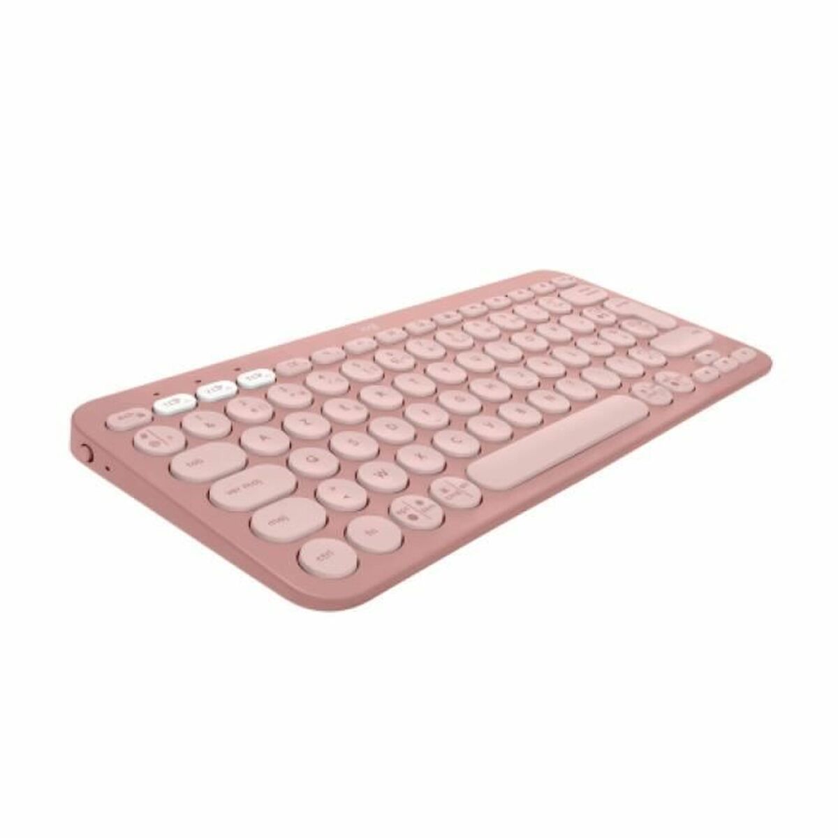 Bluetooth Keyboard with Support for Tablet Logitech K380 French Pink AZERTY Bluetooth Keyboard with Support for Tablet Logitech K380 French Pink AZERTY
