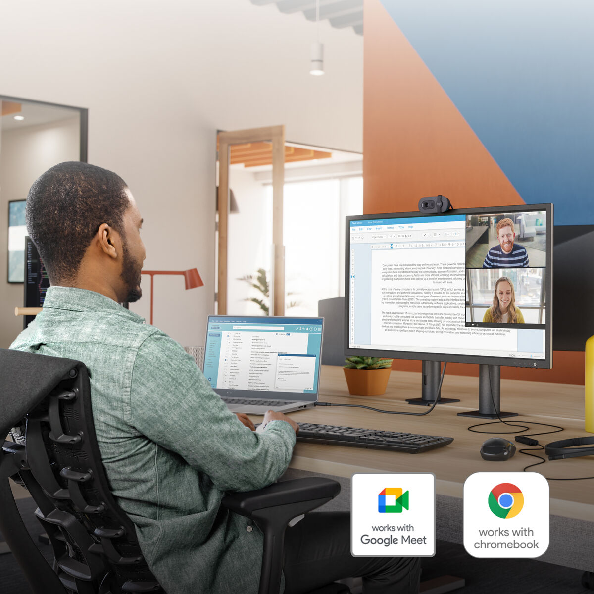 Webcam Logitech 960-001592 Full HD