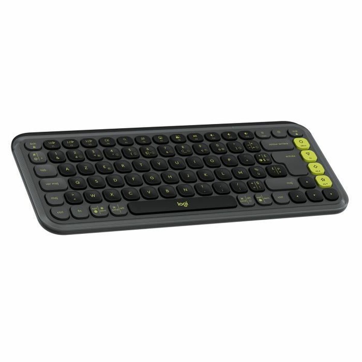 Wireless Keyboard Logitech Pop Icon Keys Dark grey AZERTY Wireless Keyboard Logitech Pop Icon Keys Dark grey AZERTY