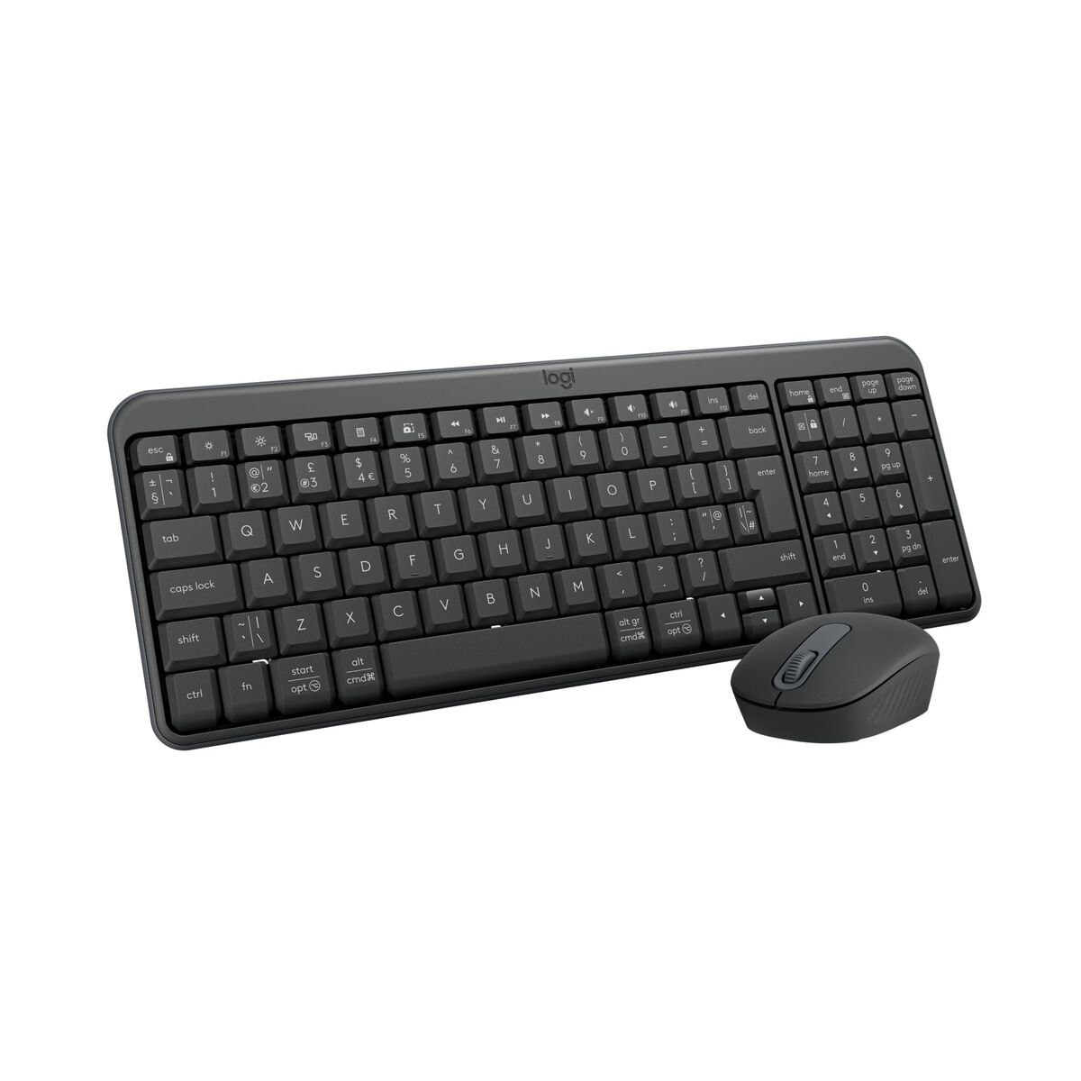 Keyboard and Mouse Logitech 920-013543 Graphite QWERTY