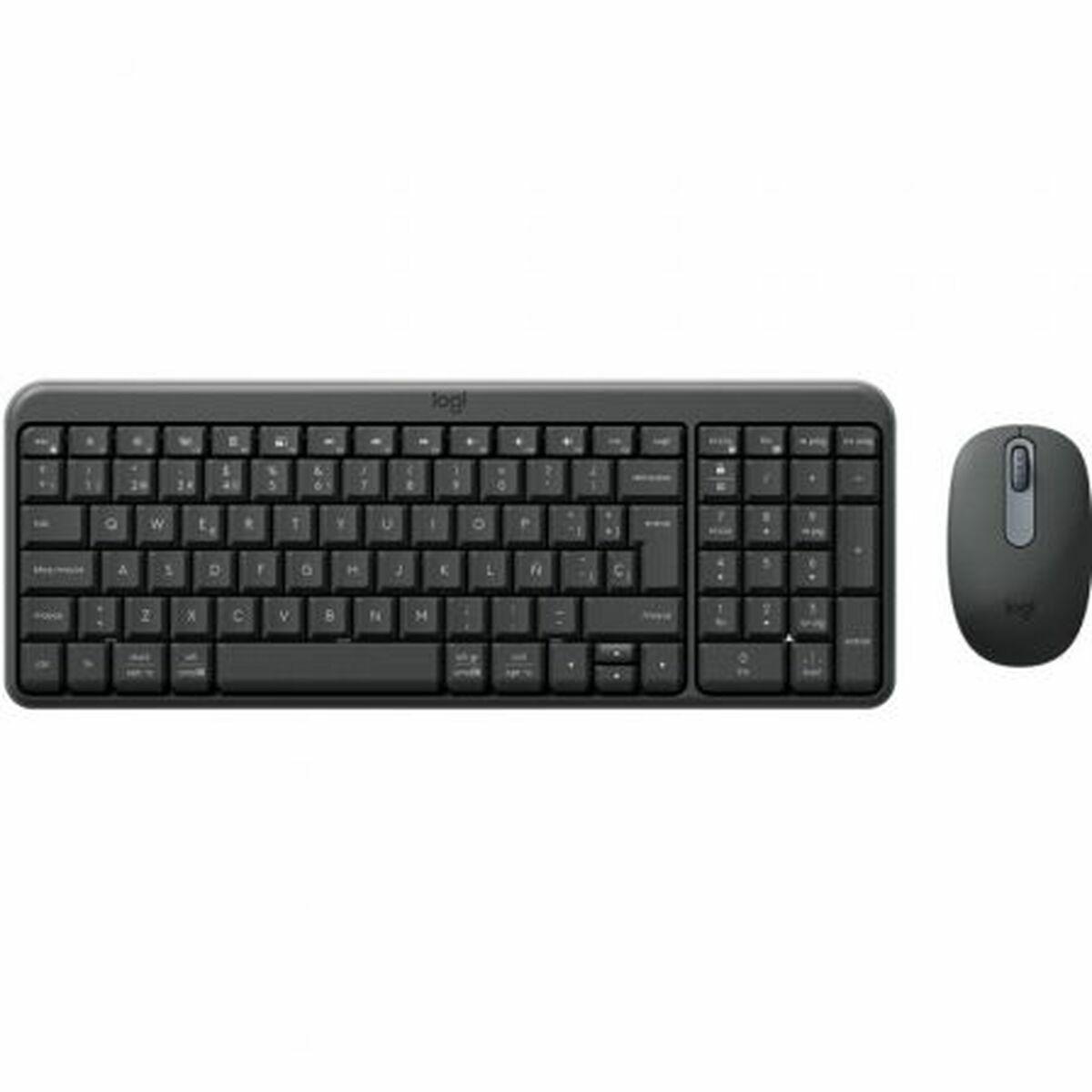 Keyboard and Mouse Logitech 920-013543 Graphite QWERTY
