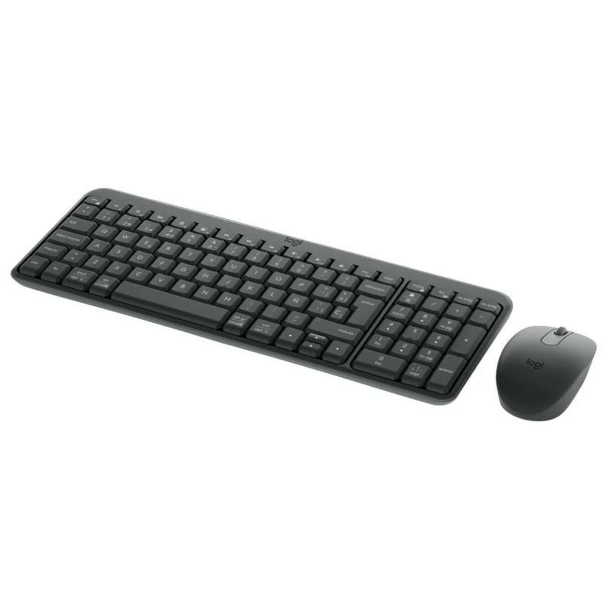 Keyboard and Mouse Logitech 920-013543 Graphite QWERTY