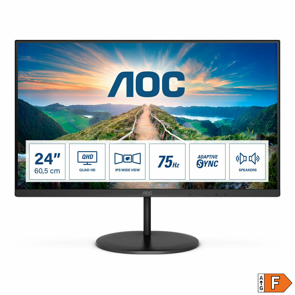 Monitor AOC Q24V4EA 23,8″ 2K LCD