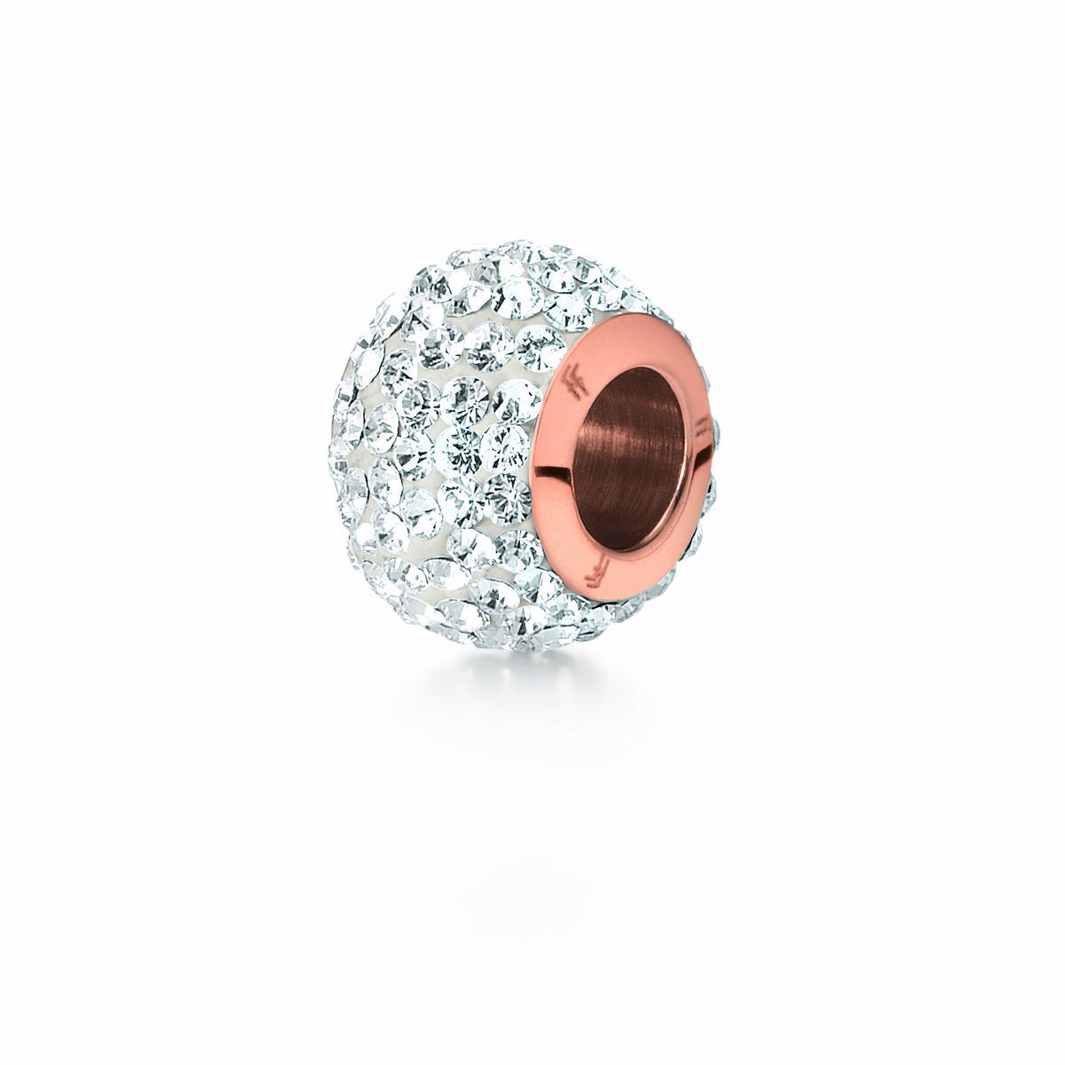 Ladies’ Beads Folli Follie 3P0T023RC Silver 1 cm
