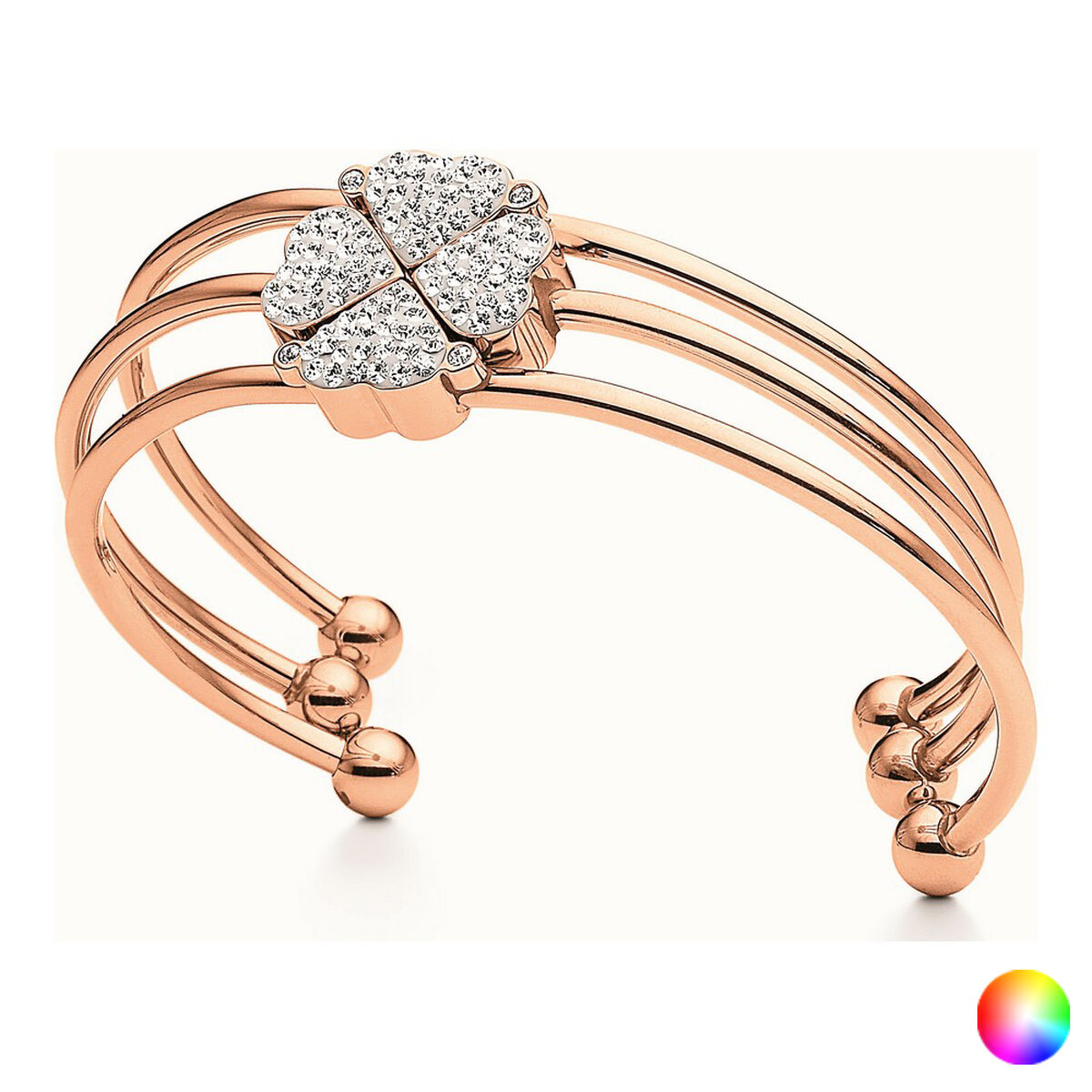 Ladies’ Bracelet Folli Follie 3B0T041R 16 cm