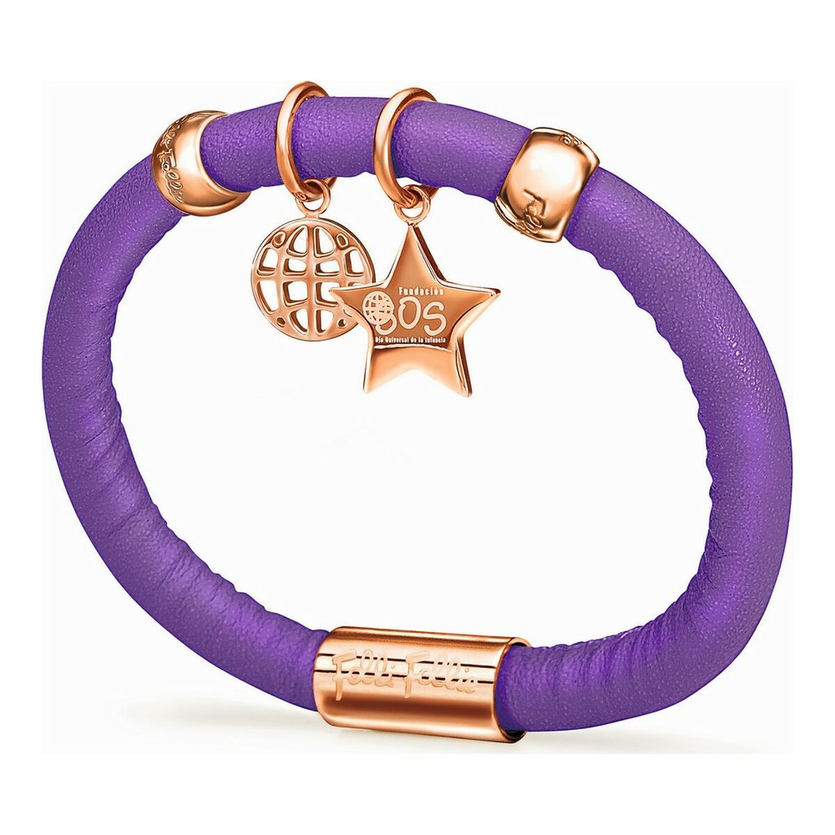 Ladies’ Bracelet Folli Follie 1B13T046R 16 cm