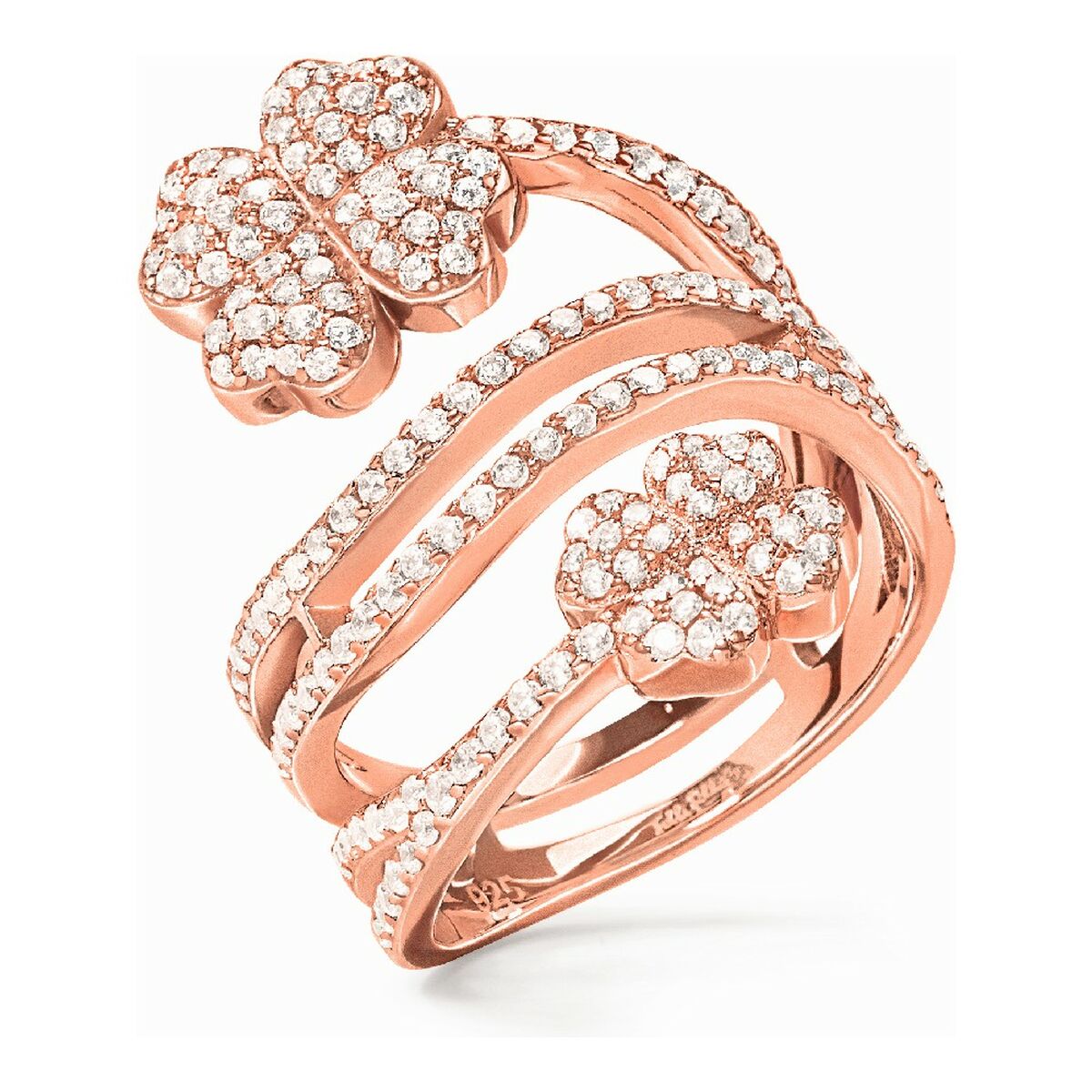 Ladies’ Ring Folli Follie 3R17S048RC