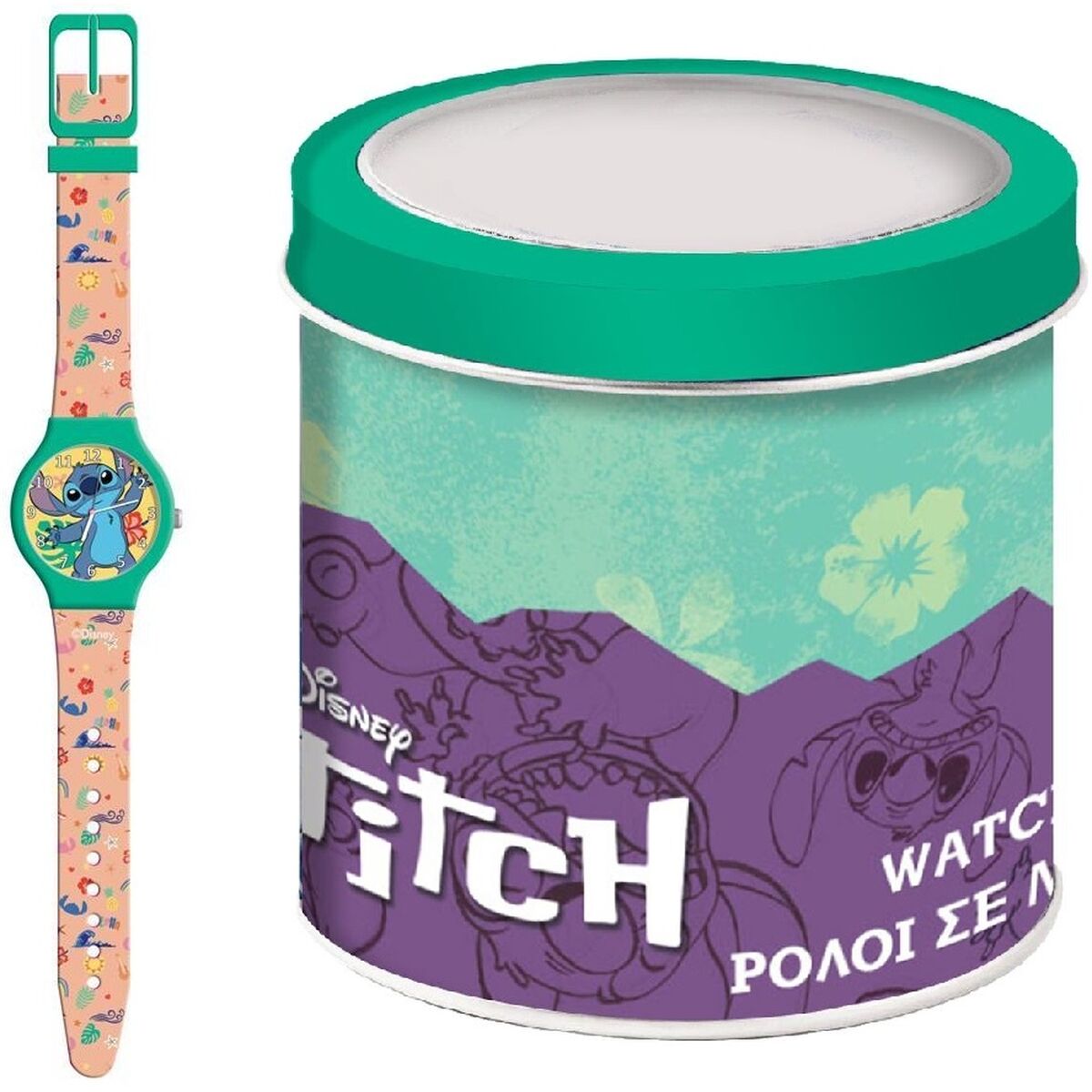 Infant’s Watch Lilo & Stitch LILO & STITCH – TIN BOX  33 mm
