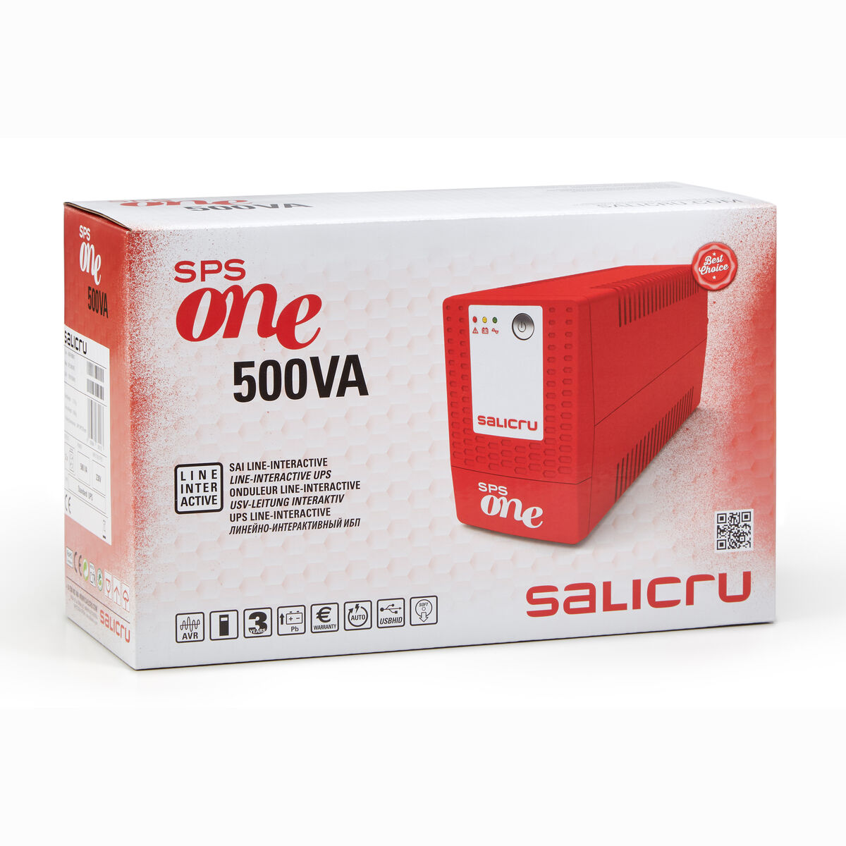 Uninterruptible Power Supply System Interactive UPS Salicru SPS 500 ONE IEC 240 W