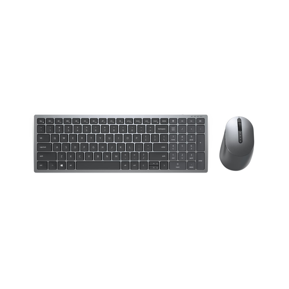 Keyboard and Mouse Dell KM7120W-GY-SPN Spanish Qwerty Keyboard and Mouse Dell KM7120W-GY-SPN Spanish Qwerty