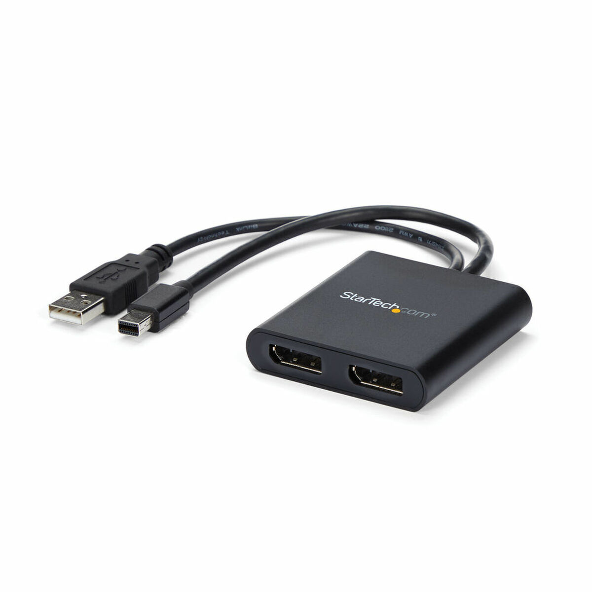 Splitter DisplayPort Startech MSTMDP122DP Black 4K Ultra HD