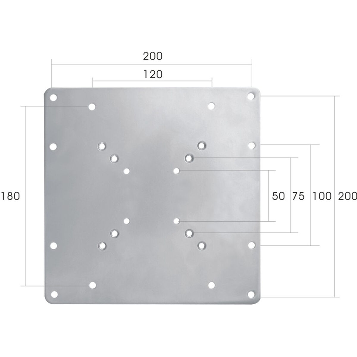 Wall Plate Neomounts FPMA-VESA200 22″-42″ 35 kg