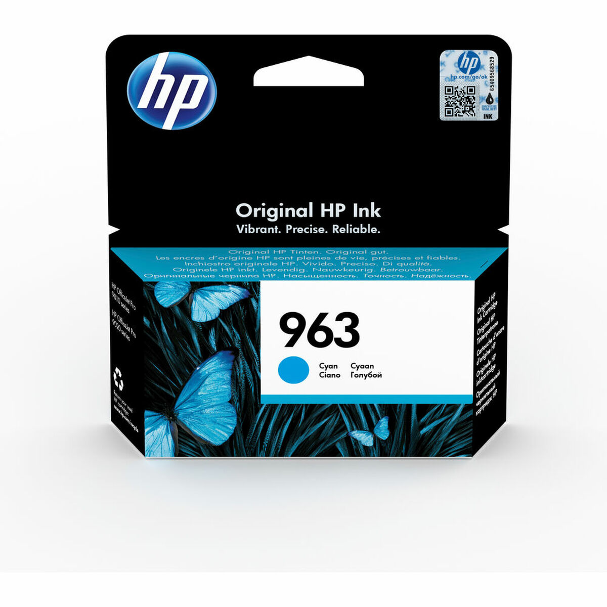 Original Ink Cartridge HP 963 Cyan Original Ink Cartridge HP 963 Cyan